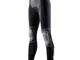 X-Bionic Lady Energizer Mk2 Uw Pants Long,  Donna, Nero/Bianco, XS