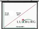 Luxburg 152,4 cm 120 x 90 cm 4 K schermo proiettore 3D Simple bar - Tessuto opaco bianco 4...