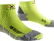 X-Socks Run Discovery New, Calze Uomo, Verde Lime/Grigio Moulinè, 39/41