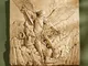 Design Toscano Fregio di Parete Scultorea di Arcangelo St. Michael, Allora, 9x56x53.5 cm