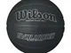 WILSON Evolution Blackout Edition, Palla Basketball Unisex-Adulto, Argento, Taglia Unica