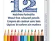 Staedtler Matite colorate senza legno, multicolore, 12 Pezzi