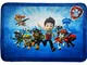 Paw Patrol 530141 - Tappeto Gigante dei Paw Patrol, ultramorbido, Colore: Blu, 180 x 130 x...