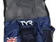 TYR Zaino a Rete Federazione Inglese(British Swimming) Unisex-Adult, Blue, Unica