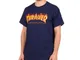  Flame T-Shirt blu