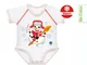 J-bimbi Body Neonato 0-36 Mesi Cotone Bio Pupazzo Di Neve