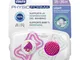  Succhietto Light Rosa Silicone 16-36 Mesi 2 Pezzi