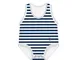 J-bimbi Body 0-36 Mesi Estate Cotone Bio Righe Blu E Bianche 1 Pezzo