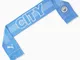 Sciarpa da tifoso di calcio Man City ftblCULTURE per uomo, Blu/Bianco | PUMA