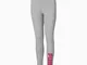 Leggings bambina, Rosa/Grigio/Erica, Taglia 92 | PUMA