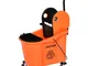  Carrello Secchio Carrello Pulizia da 9,5 galloni / 36L con strizzatore pressa verso il ba...