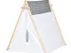  Tenda Indiana per Bambini con Porta e Finestra, Tenda Teepee da Interni ed Esterni, 130x1...