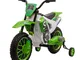  Moto Elettrica per Bambini 3-5 Anni con Batteria Ricaricabile 12V e Rotelline Rimovibili...