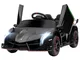  Macchina Elettrica per Bambini Lamborghini Veneno 12V con Telecomando, Età 3-6 Anni, Nero...