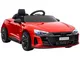  Macchina Elettrica per Bambini 37-60 Mesi Licenza Audi con Pulsanti Realistici, Cinture d...