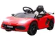  Macchina Elettrica per Bambini a 12V Licenza Lamborghini con Clacson e Telecomando, 107.5...