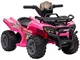  Quad Elettrico per Bambini 18-36 Mesi con Batteria Ricaricabile 6V, in Metallo e PP, 70x4...