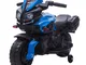  Moto Elettrica per Bambini 18-48 Mesi con Fari e Clacson, in PP e Metallo, 88.5x42.5x49 c...