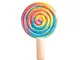 INTEX 58754EU - Materassino Lollipop Rainbow Cm 208X135