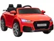  Macchina Elettrica per Bambini 3-5 Anni Licenza AUDI TT con Telecomando e Fari LED, 102x6...