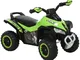  Quad per Bambini 18-36 Mesi a Spinta Manuale con Suoi Integrati, in PP e Metallo, 44x67.5...