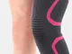 Ginocchiera fitness Running Ciclismo Nylon Supporto elastico per ginocchio Tutore protetti...
