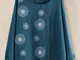 Camicetta da donna con patchwork o-collo manica lunga stampata a fiore margherita