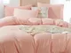 Biancheria da letto Pom Pom Set copripiumino con frange a sfera Tessili per la casa Set di...