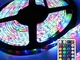 3/5/10 M 3528 SMD RGB 600 LED Nastro per strisce luminose + 44 tasti IR remoto Controllo