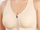 Reggiseno sportivo senza ferretto con zip