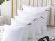 Cotone Cuscino Cuscino Cuscino Nucleo Bianco Soft Collo Cuscino Testa Piuma Tessuto Filler...