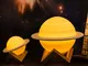 Stampa 3D Saturn lampada Smart Home Night Light LED Creativo lampada Arredamento camera da...