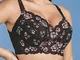 Plus Size Push Up Ricamo Sottile Fodera In Cotone A Copertura Completa Raccogli Reggiseni