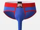 Slip a vita bassa traspiranti in cotone da uomo sexy elasticizzato con elefante