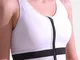 Copertura completa antiurto senza fili con reggiseno sportivo anteriore con cerniera per Y...