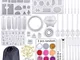 83 Pz / set Silicone Stampo per resina Silicone Resina uv Stampi per colata di resina epos...