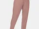 Plus Size Women Pure Color Cotton High Elastic Pantaloni Home Loungewear Bottoms