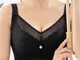 Reggiseni a coppa J leggermente foderati in pizzo a copertura totale taglie forti
