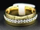 Anelli da dito alla moda Anelli da dito in oro argento con strass in acciaio inossidabile...