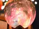Nuova stampa 3D Moon lampada Spazio LED Luce notturna remoto Controllo carica USB Regalo d...