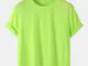 T-shirt traspiranti da uomo in tinta unita tinta unita