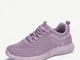 Scarpe sportive casual con lacci in rete da donna