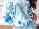 Plus Pantaloncini da pigiama con maniche raglan con stampa tinta unita da donna