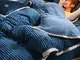 4 pezzi spessi Magia biancheria da letto in flanella di velluto di agnello da combattiment...