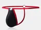 Intimo da uomo sexy perizoma perizoma con design a cerchio in cotone confortevole colore a...