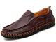 Uomo in pelle di mucca Comfort Soft Soft Slip on casual mocassini