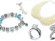 Gioielli Be-Jewels con cristalli premium, disponibili in vari modelli