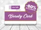  - Beauty Card  fino a 150€ di credito da utilizzare in 29 centri