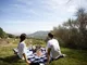 Un picnic privato con vino e specialità tipiche toscane 