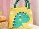 Borsa Pranzo con stampa dinosauro